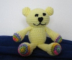 PDF - Sunshine the Teddy Bear Amigurumi Crochet Pattern