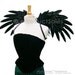 eps eProductsales Black feather DESDEMONA angel Wings for costume cosplay halloween weddings LARP dancing plus Much more