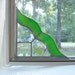 Stained Glass Floral Window Corner - PRICE REDUCED