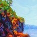 Abstract Fine Art Print 8x10 - Rocky Shore