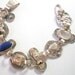 Surprise bracelet with stones in Sterling Silver and Gold Bracelet