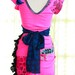 The Hot Pink Dress - One-of-a-Kind, Wearable Art Dress