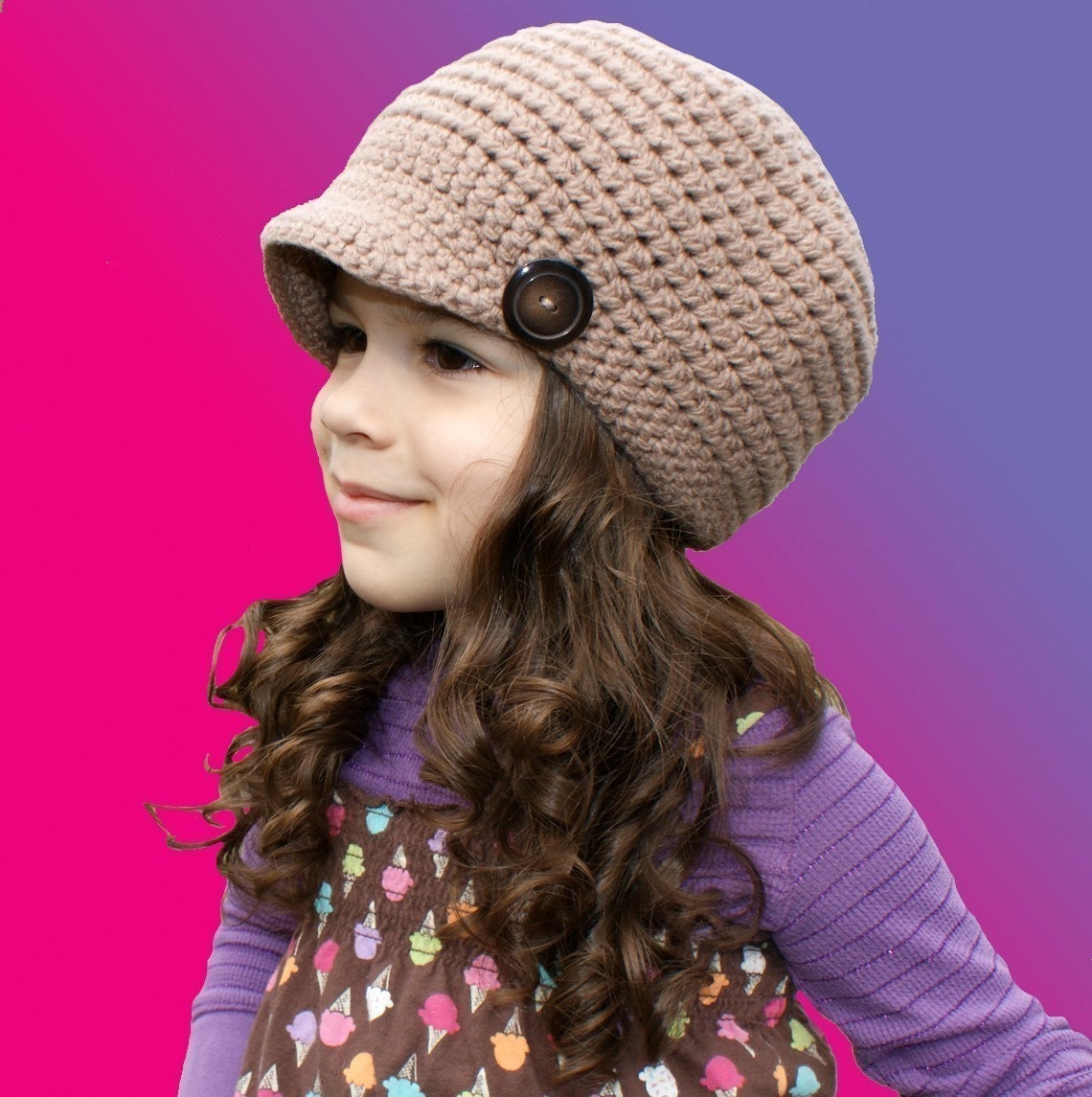 Over 400 Free Crocheted Hat Patterns at AllCrafts.net