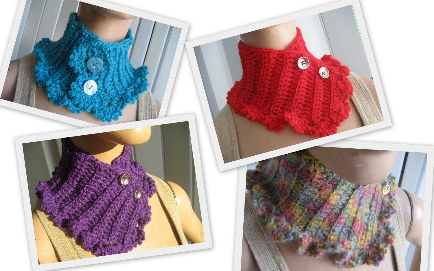 Cats-Rockin-Crochet Fibre Artist.: Bullion Stitch Neckwarmer