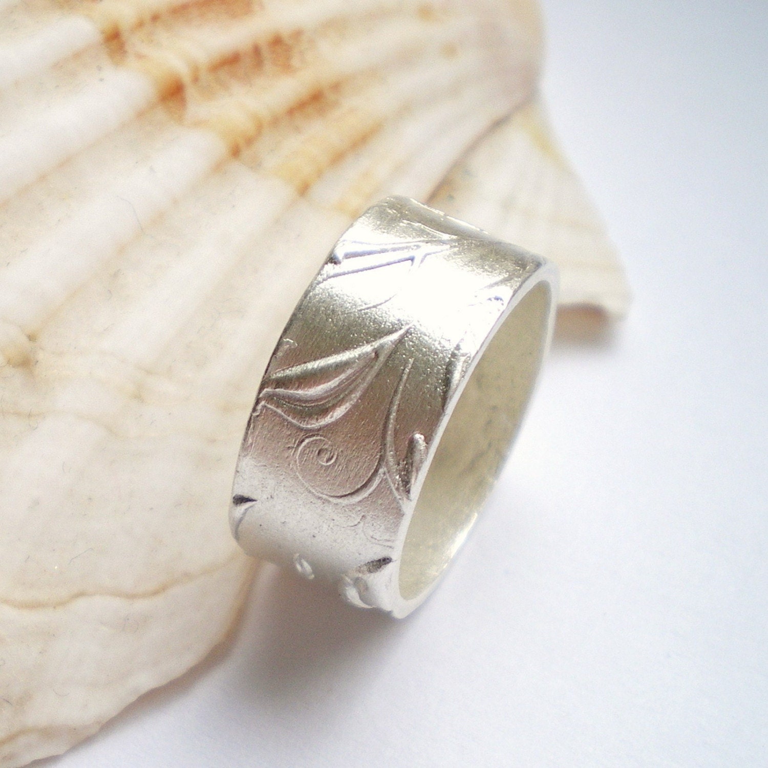 Silver Flower Ring Silver