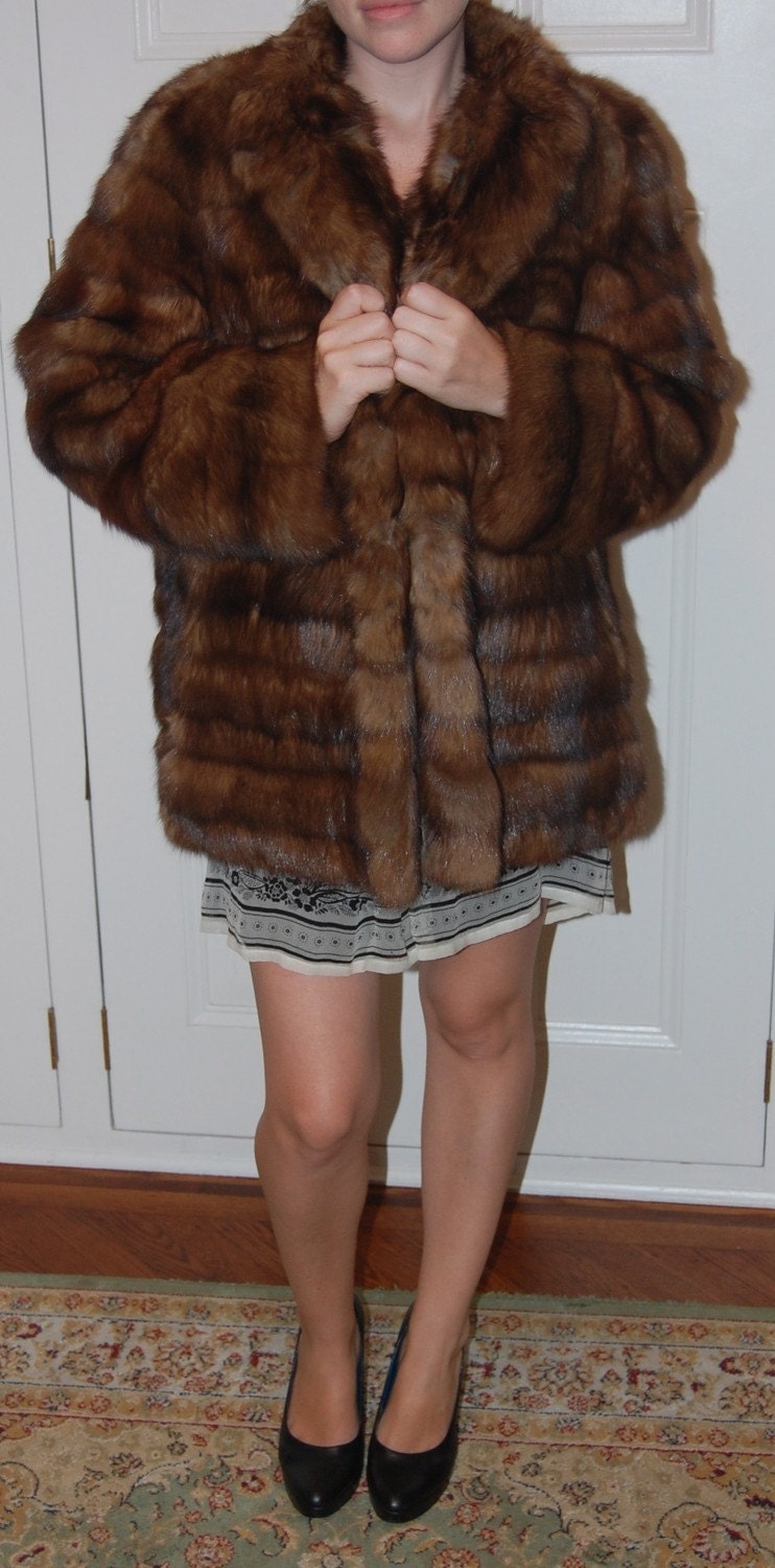 Russian Sable Fur Coat Vintage SALE!!! eBay