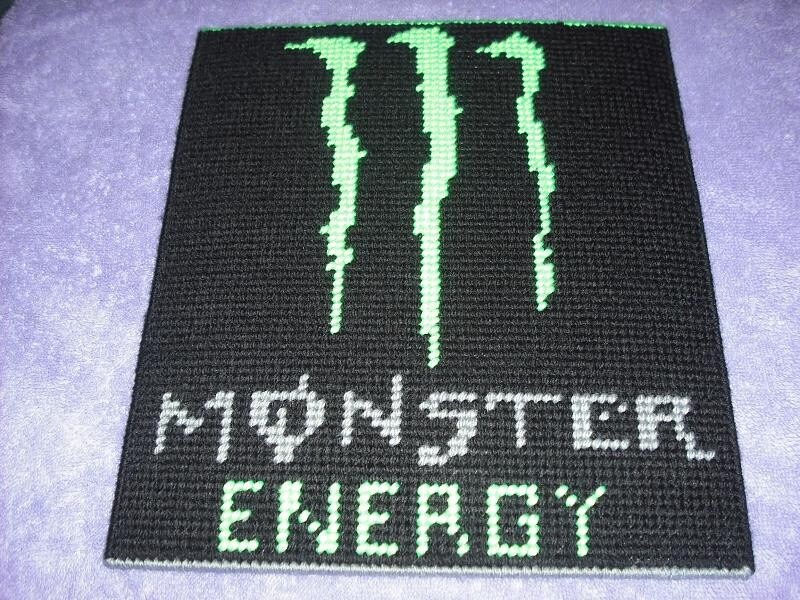 Monster Energy Drink Plastic