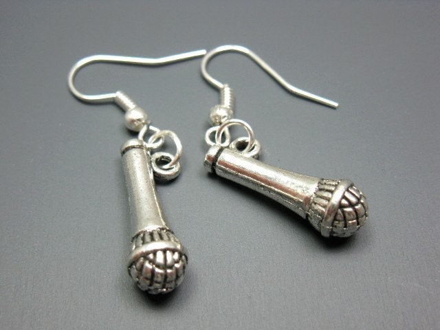 microphone earrings