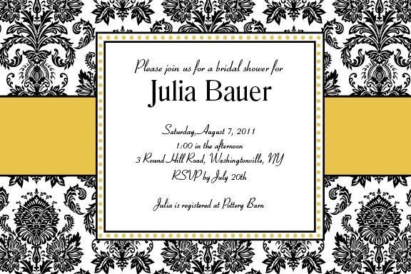PARISIAN CHIC Bridal Shower Invitation You Print From PaperHeartCompany