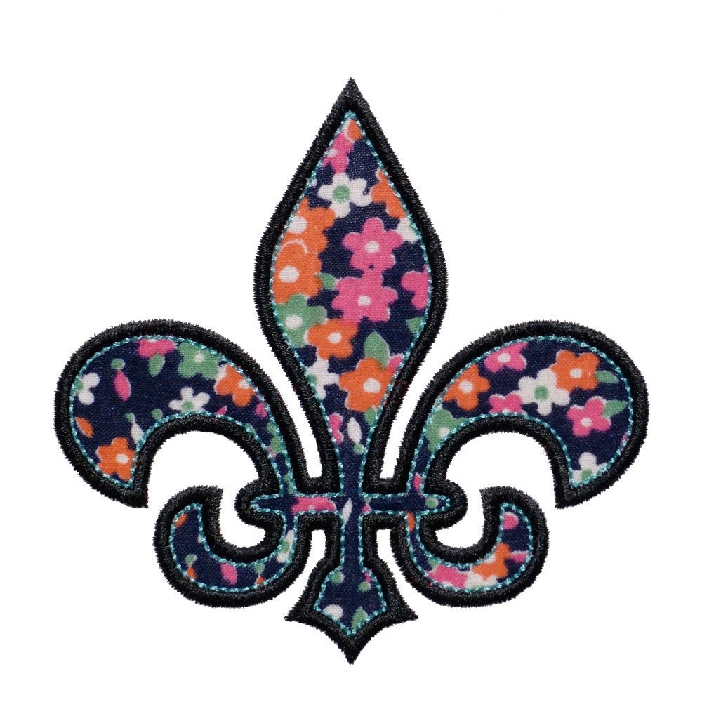 Fleur de Lis Appliques Machine