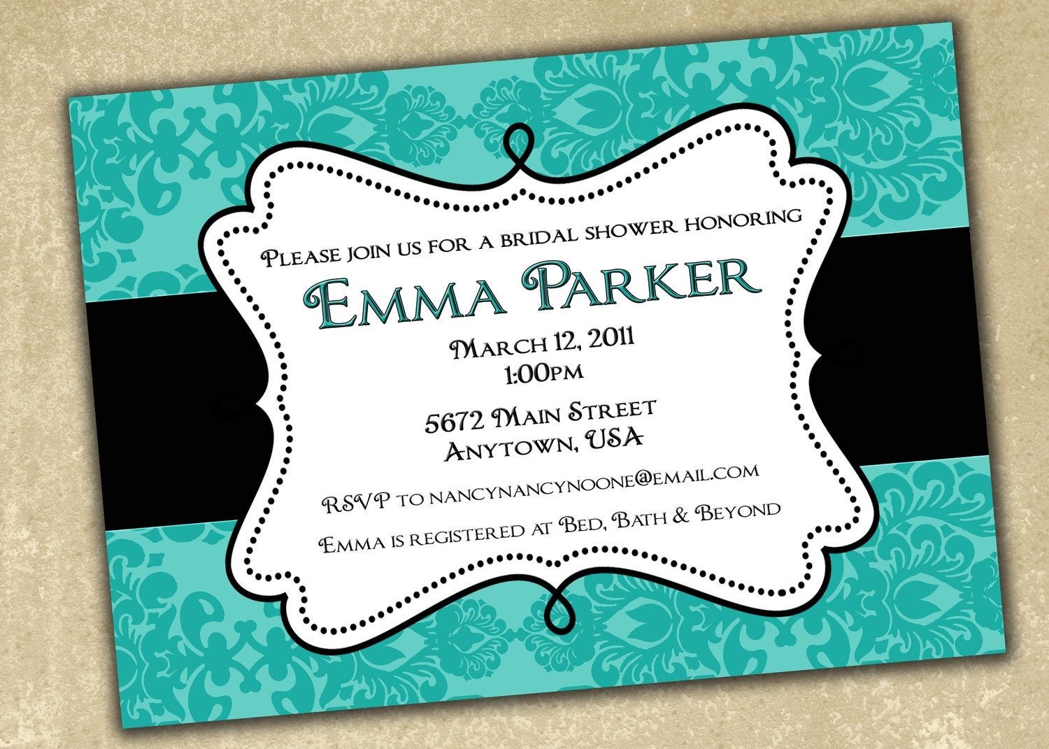 Tiffany Blue Bridal Shower