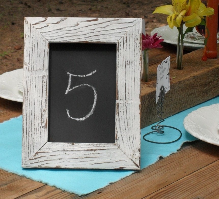 25 Vintage Wedding Chalkboard Sign Table Number Rustic Country Chic Outdoor