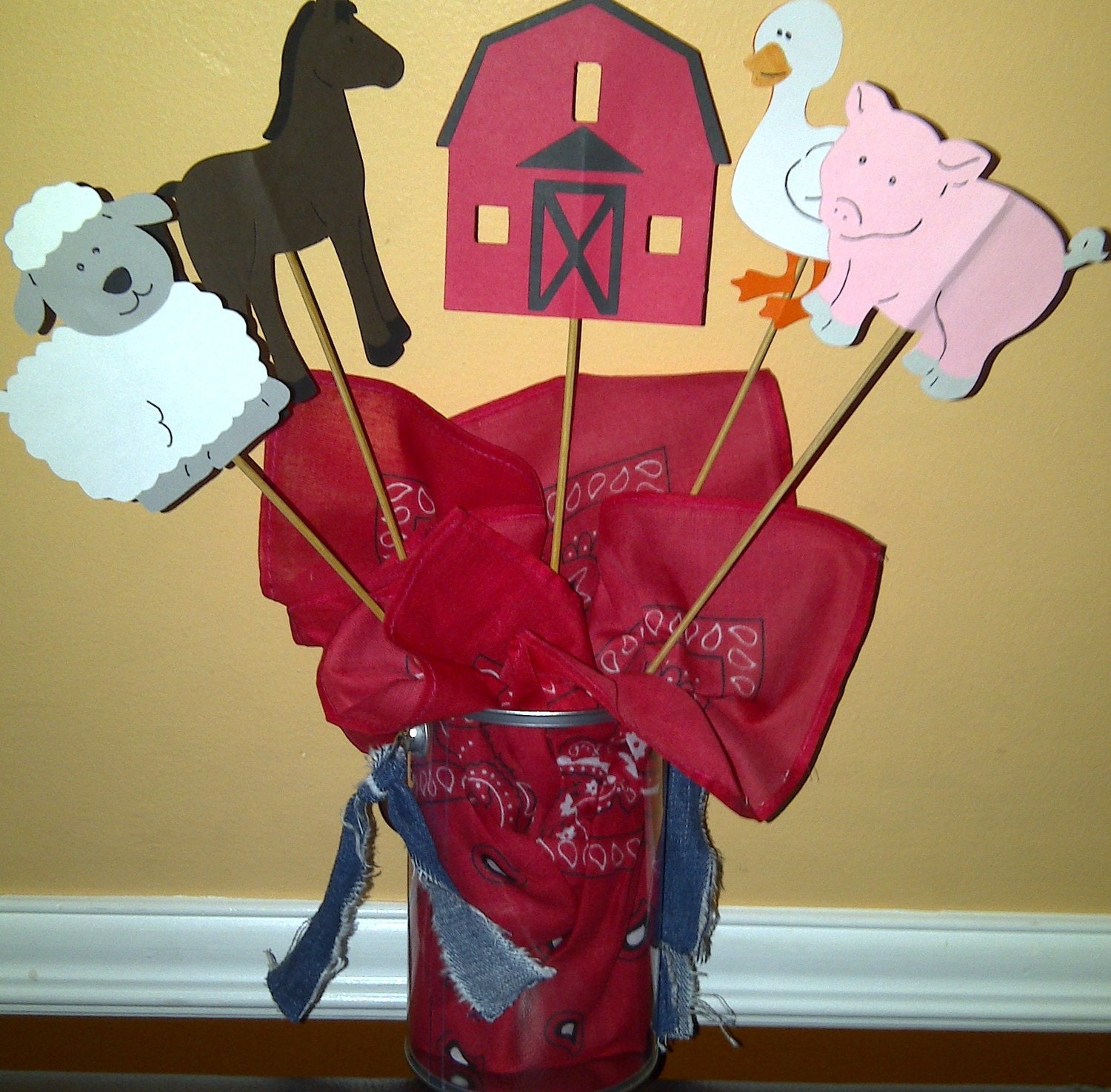 farm centerpieces