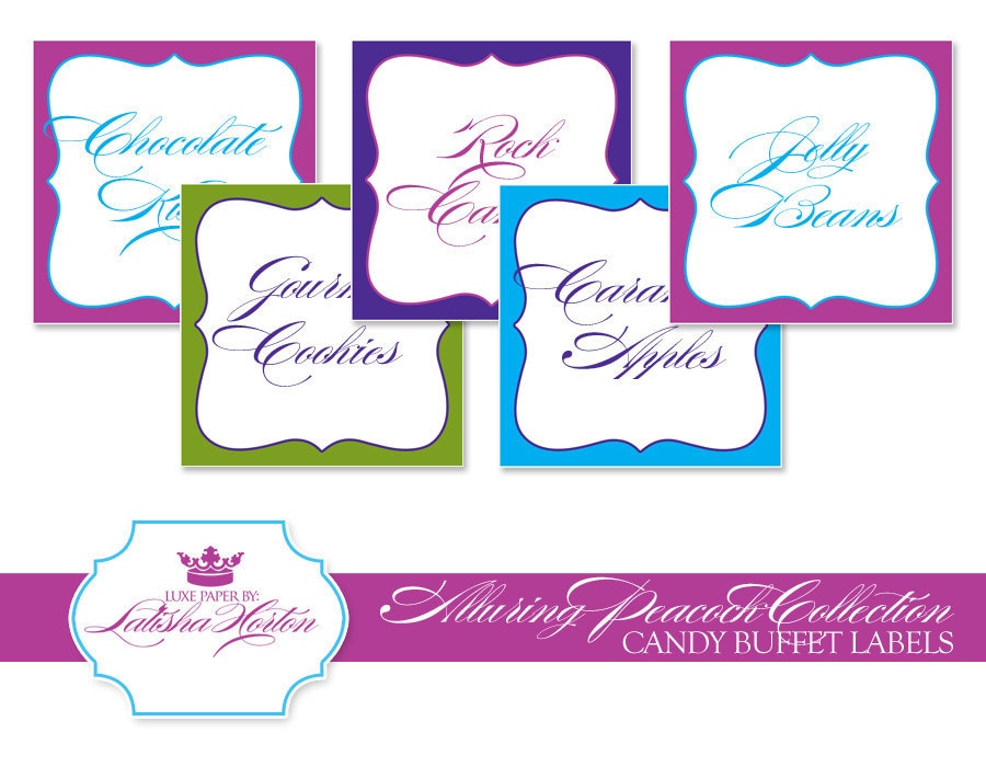 Printable+candy+buffet+labels