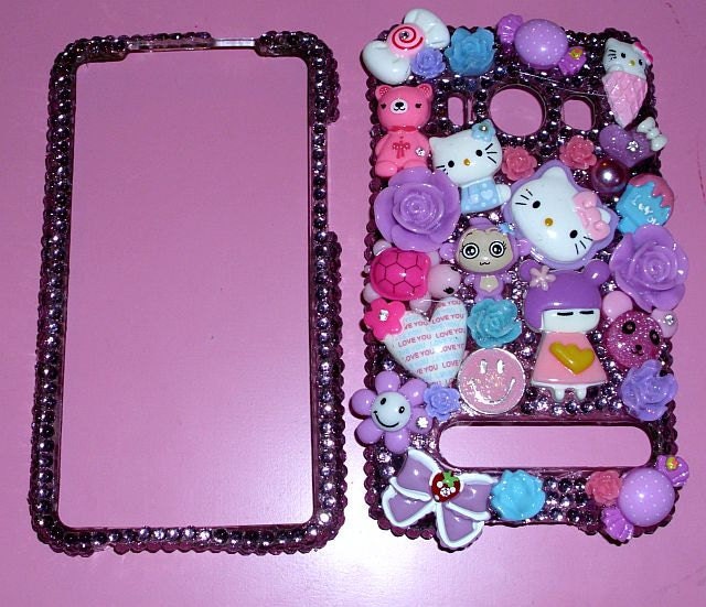 Htc evo shift hello kitty case