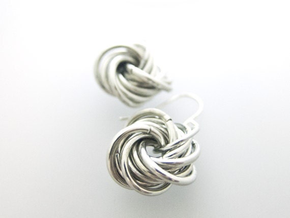Classic Love Knot Earrings by JeannieRichard Classic Love Knot Earrings by JeannieRichard