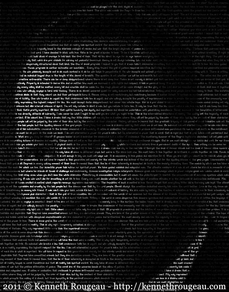 MLK by Kenneth Rougeau