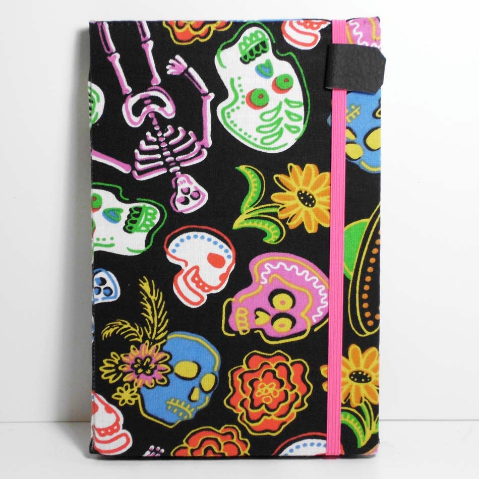 Kindle 3 cover Sugar Skull Explosion colorful kindle cover for latest