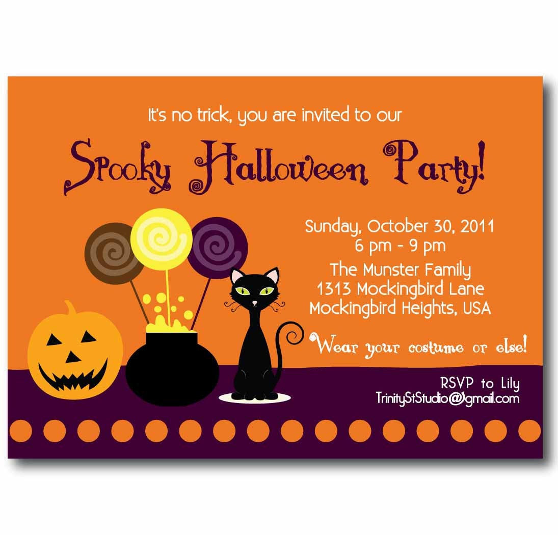 Halloween Party Invite
