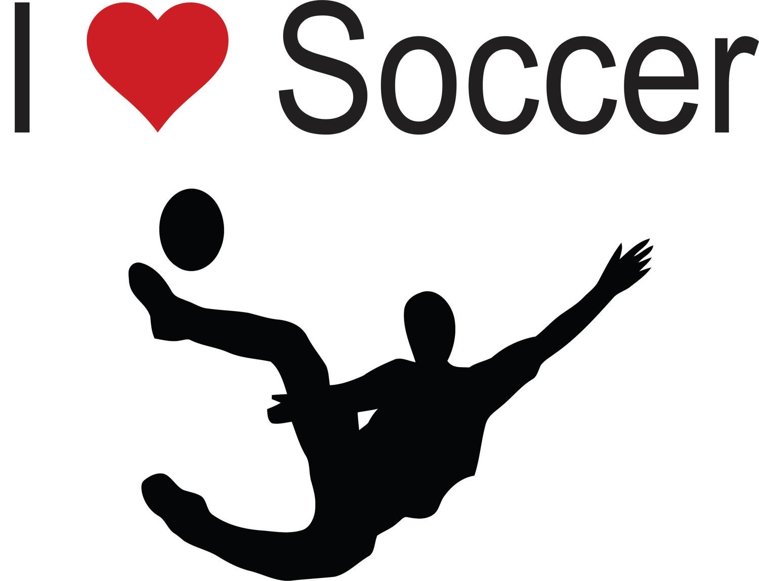 Image result for i love soccer'