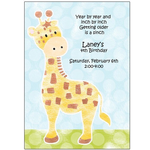 Baby Giraffe Watercolor