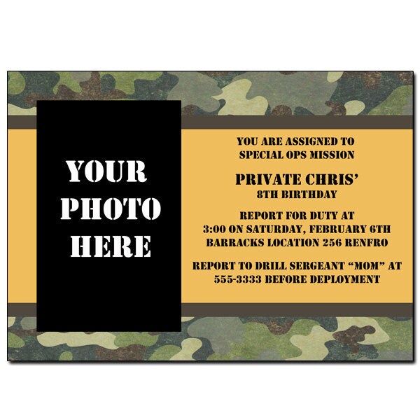 Camouflage with Photo