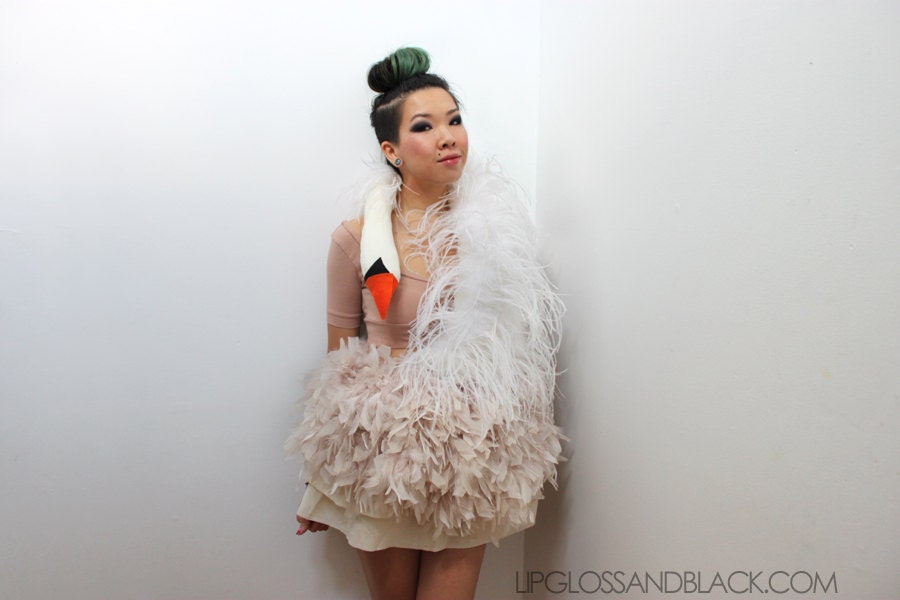 bjork swan dress one of a kind From lipglossandblack