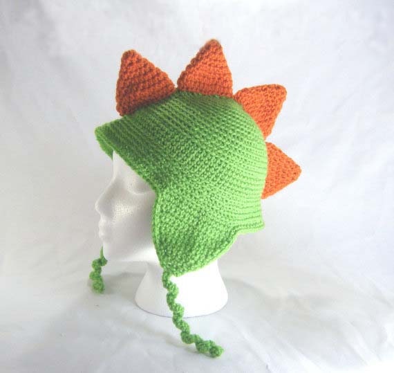 Simple newborn hat with ear flaps - Crochet Me