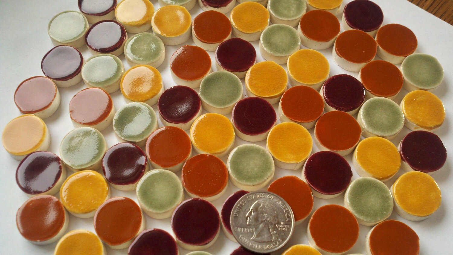 custom water falls mosiac tiles