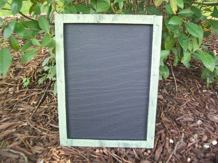 Chalkboard Shabby Wedding Decor 7x10 Wedding Sign Chalk Board