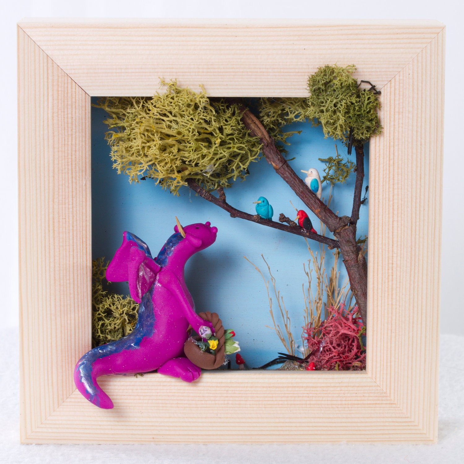 Dragon handmade diorama