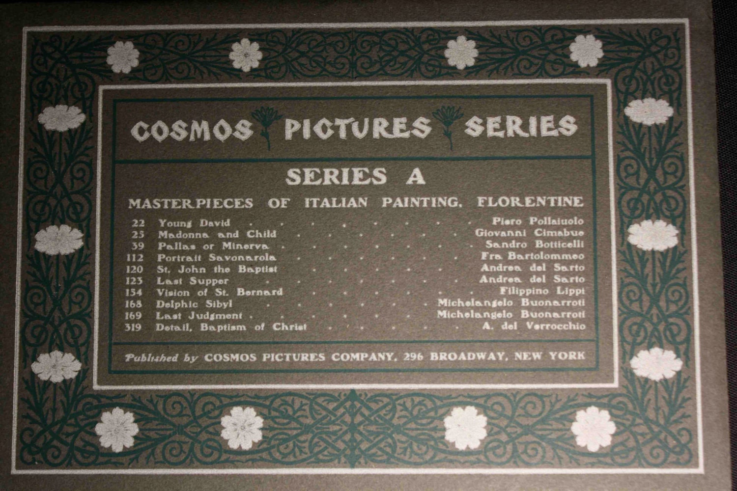 Cosmos Pictures Series A - Found Around on Etsy