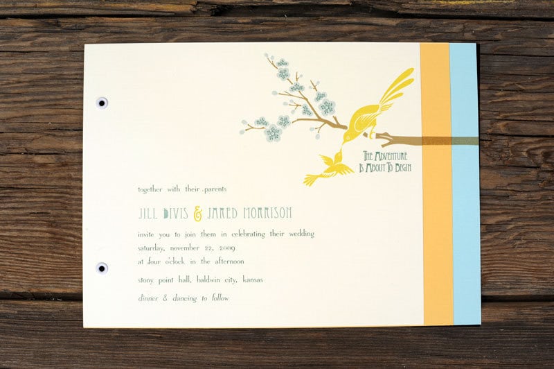 Art Deco Love Birds Wedding Invitations From ruffhouseart