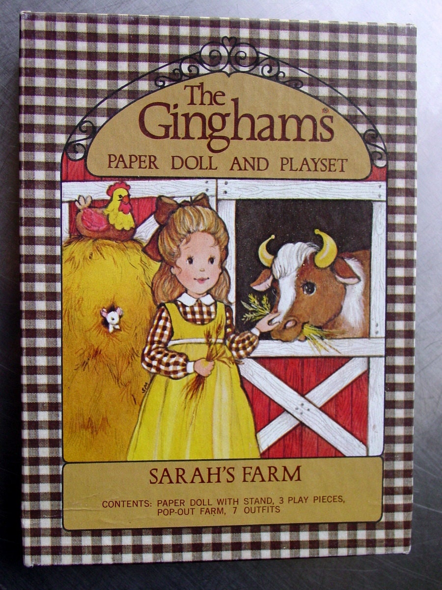 the ginghams paper dolls