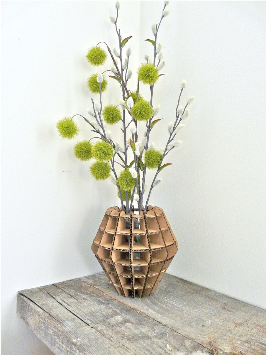 Urban Analog - Cardboard Design Vase Urban Analog - Cardboard Design Vase