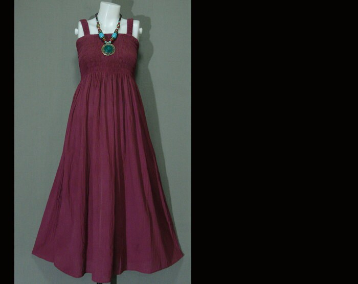 Hippie Bohemian Light Purple Dress Cotton Halter Maxi Women 39s Dress BH012