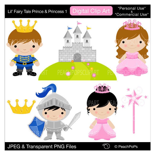 clipart prince and princess - photo #22