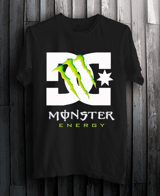 New Monster Energy DC Shoes Sport Logo Men T Shirt From kingclothing
