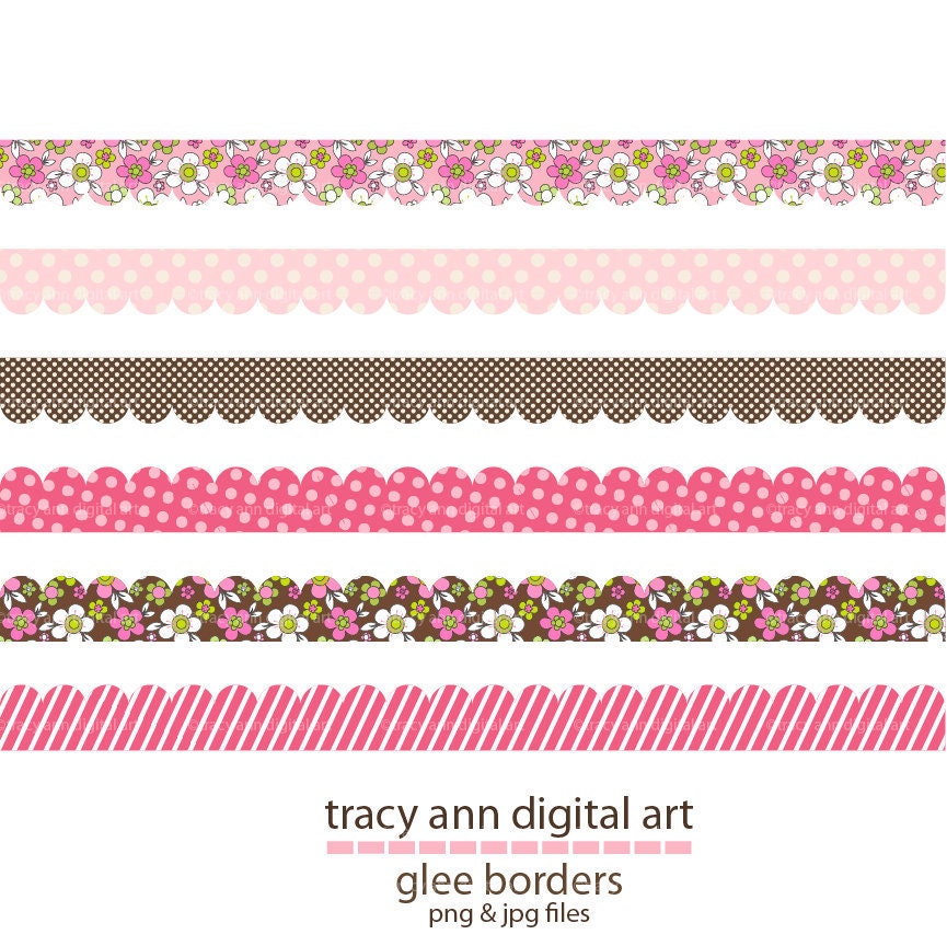 Glee Clip art borders