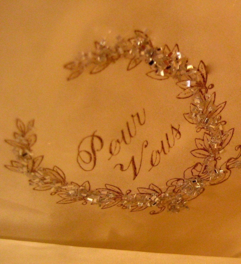 Glassine Bags Seam Binding French Country Wedding Parisian Gift Sacs 