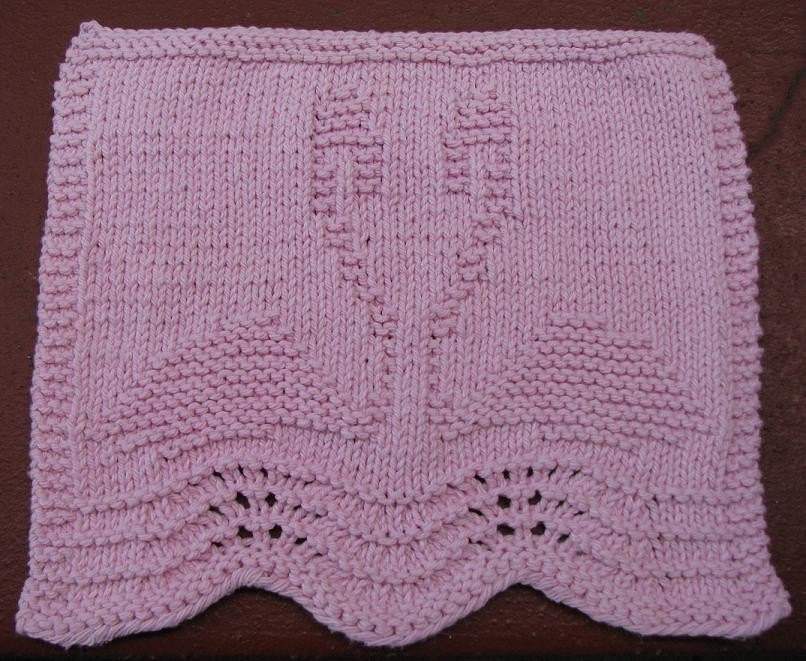 Free Knitting Patterns - Dishcloths - 288 Free Knitting Patterns