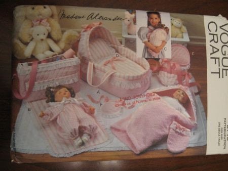 Vogue Doll Collection pattern FURNITURE 18 doll American Girl
