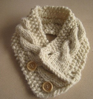 Neck Warmer - Loom Knitting