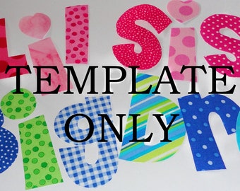 applique patterns for the alphabet free patterns