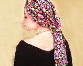 Multicolor Crochet Women's Scarf