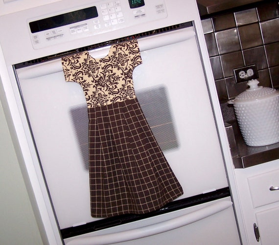 Print and Sew: Cottage Shabby Bathroom Dress Towels PDF Epattern
