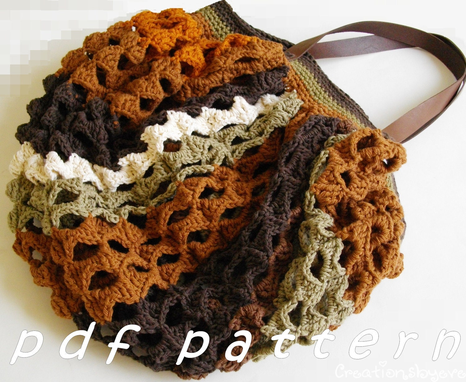 Updated Market Bag - A Free Crochet Pattern