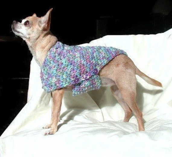 CHIHUAHUA SWEATER CROCHET PATTERN | FREE PATTERNS