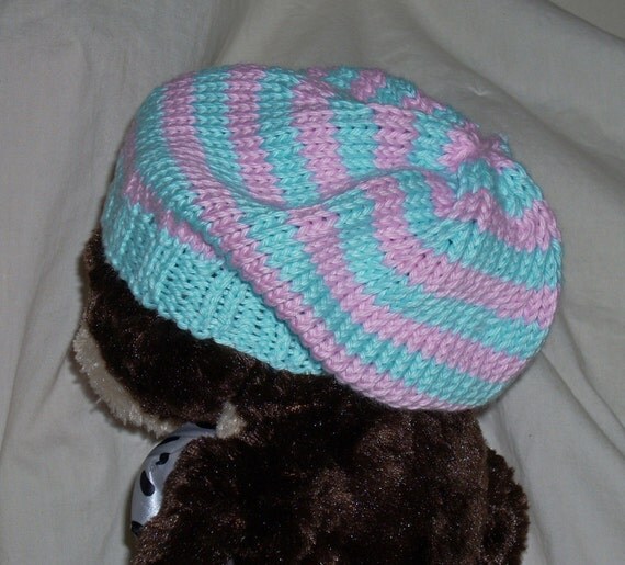 KNITTINGToddlers Slouchy Hat by acraftingheart on Etsy