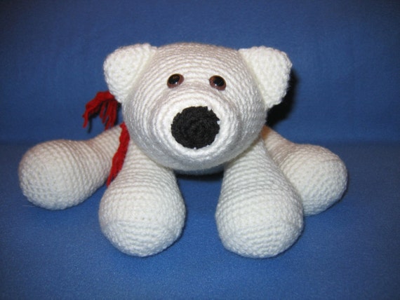 Amigurumi Flurry the Polar Bear Crochet Pattern - Save the Polar Bear